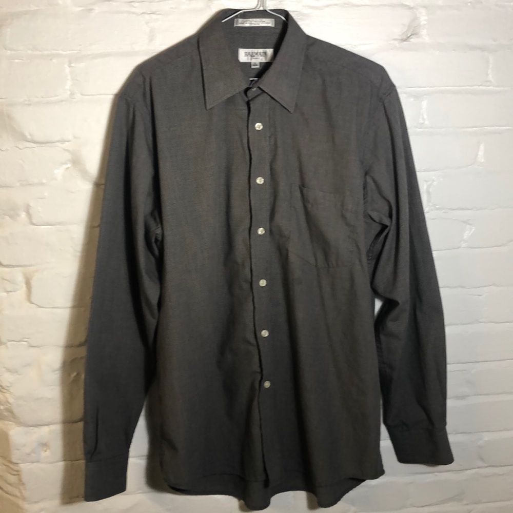 Balmain Paris long sleeve dress shirt